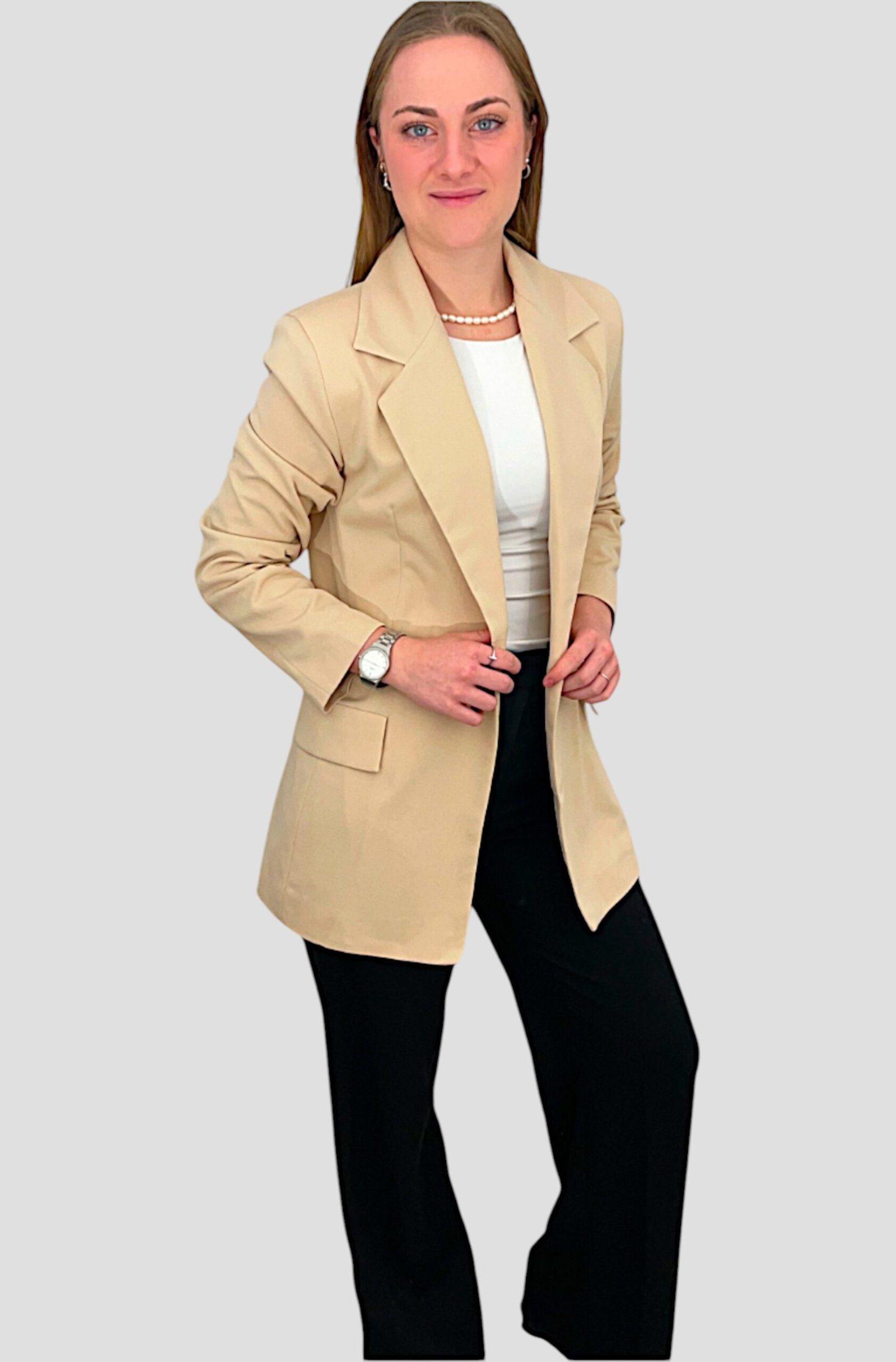 Veste avec doublure blazer femme