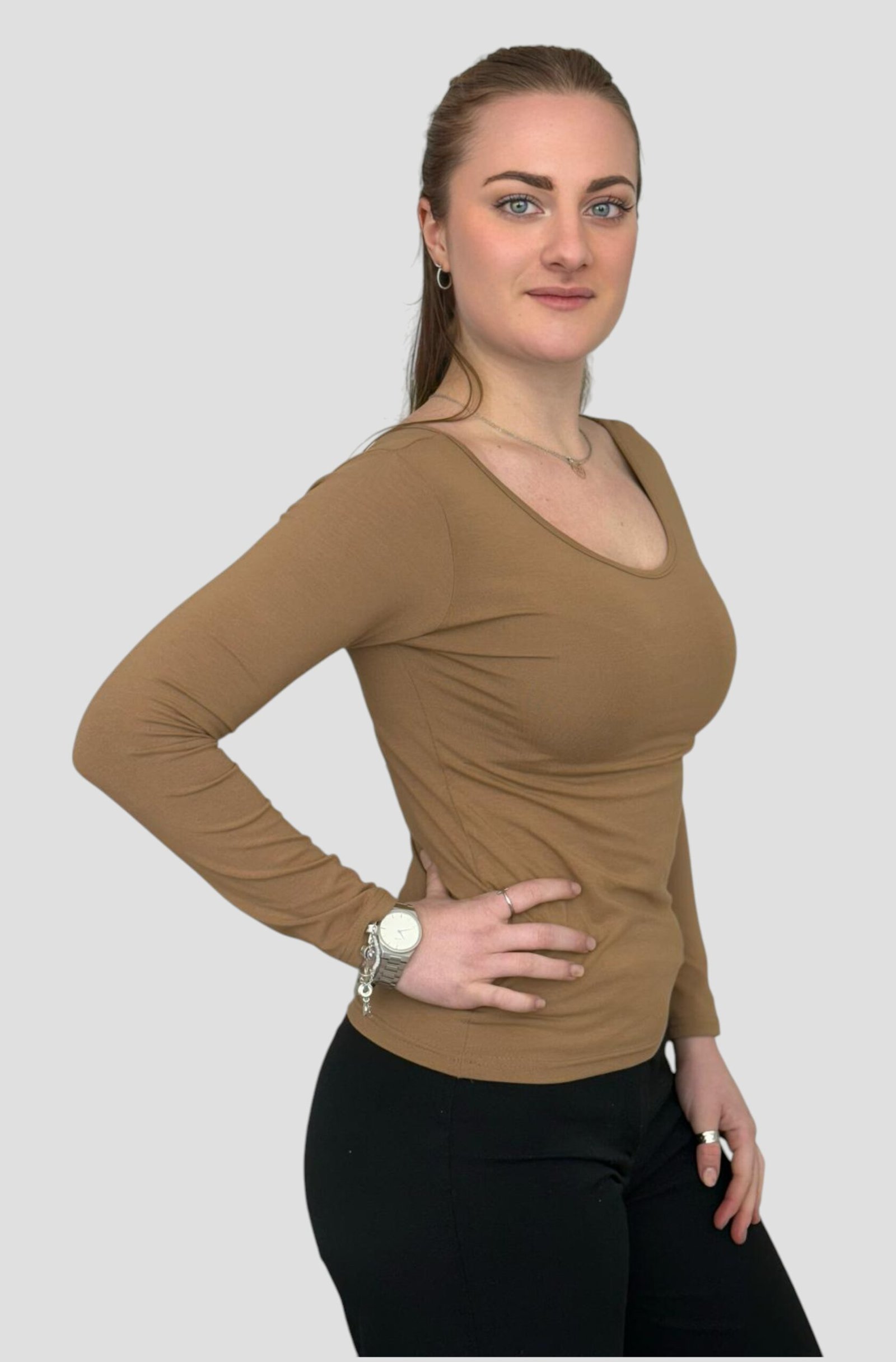 T-Shirt col rond femme