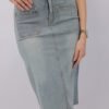Jupe Midi en Jean Élégante