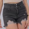 Short en Jean Destroy Taille Haute
