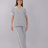 Ensemble Décontracté Chic à Col Polo