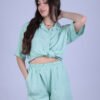 Ensemble Chemise Oversize & Short Fluide