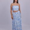 Ensemble Top Bandeau & Jupe Longue Fleurie